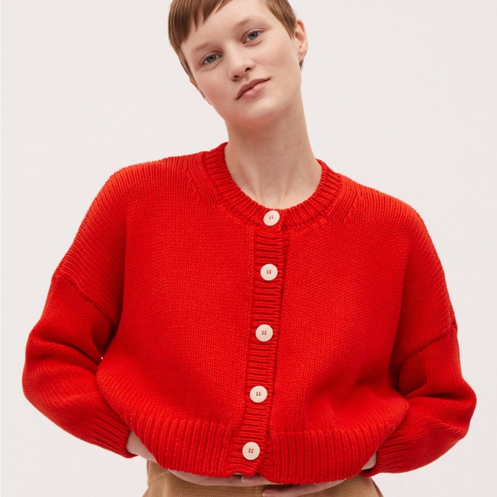 Babaa Cardigan No. 14 - Summer Flame